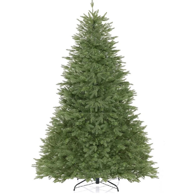 Brad artificial de Craciun Harry, PVC/metal, verde/negru, 110 x 180 cm 1 Brad artificial de Craciun Harry, PVC/metal, verde/negru, 110 x 180 cm