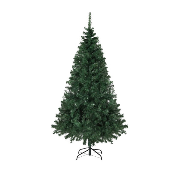 Brad artificial de Craciun Salcar, PVC, verde, 120 x 62 cm