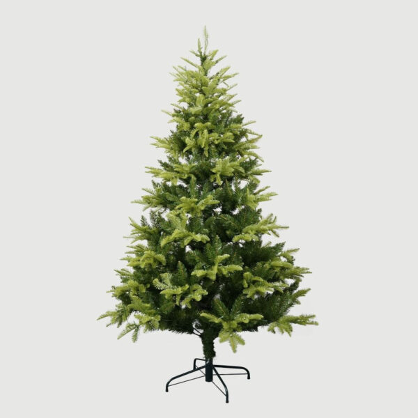 Brad artificial de Craciun The Seasonal Aisle, LED, verde, 122 x 122 x 183 cm