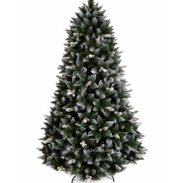 Brad Artificial Socrate cu Ace 3D+2D si Conuri 180 cm - 891 Lei | BraziCraciun.ro