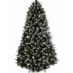 Brad Artificial Socrate cu Ace 3D+2D si Conuri 250 cm - 1.268 Lei | BraziCraciun.ro